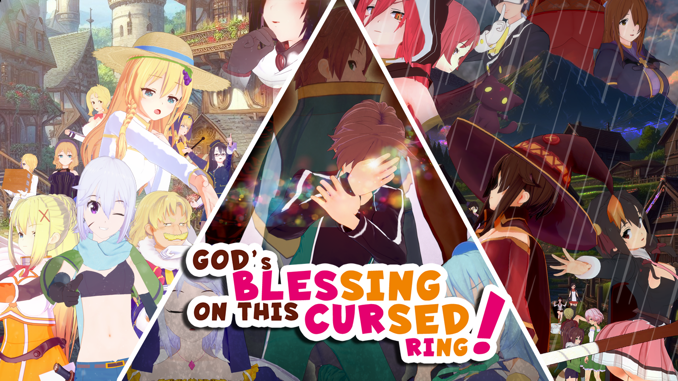 【PC生肉-RPG游戏】God's Blessing on this Cursed Ring!诅咒之环上的神之祝福！【2.4G】